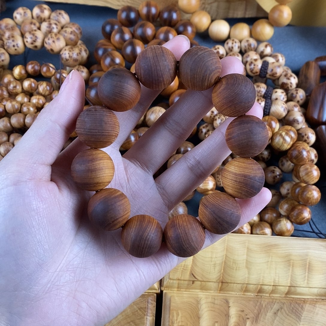 柏木（崖柏）手串/手链干黑油