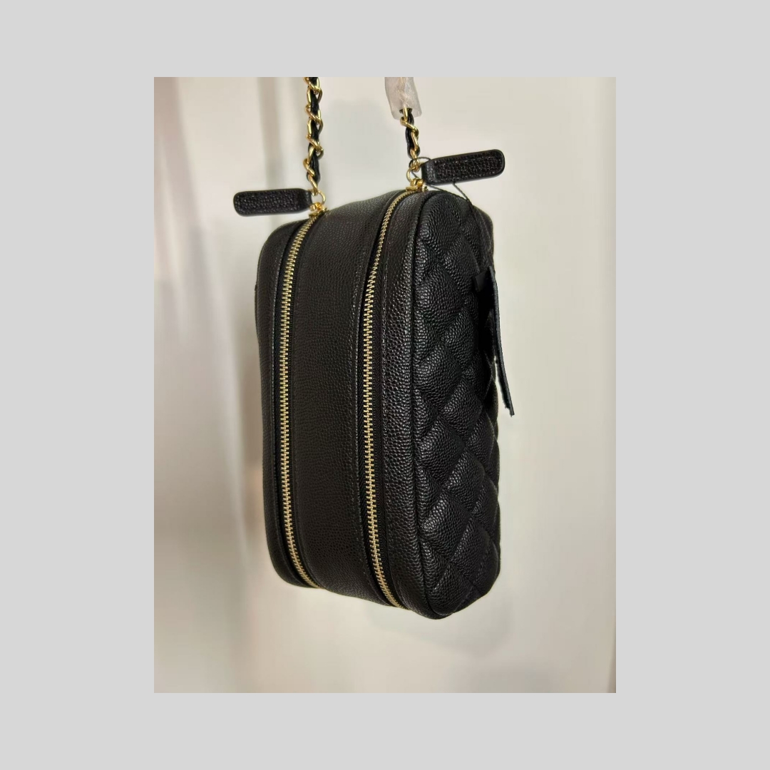 【337#编码】小香风洗漱包化妆包收纳包菱格链条包