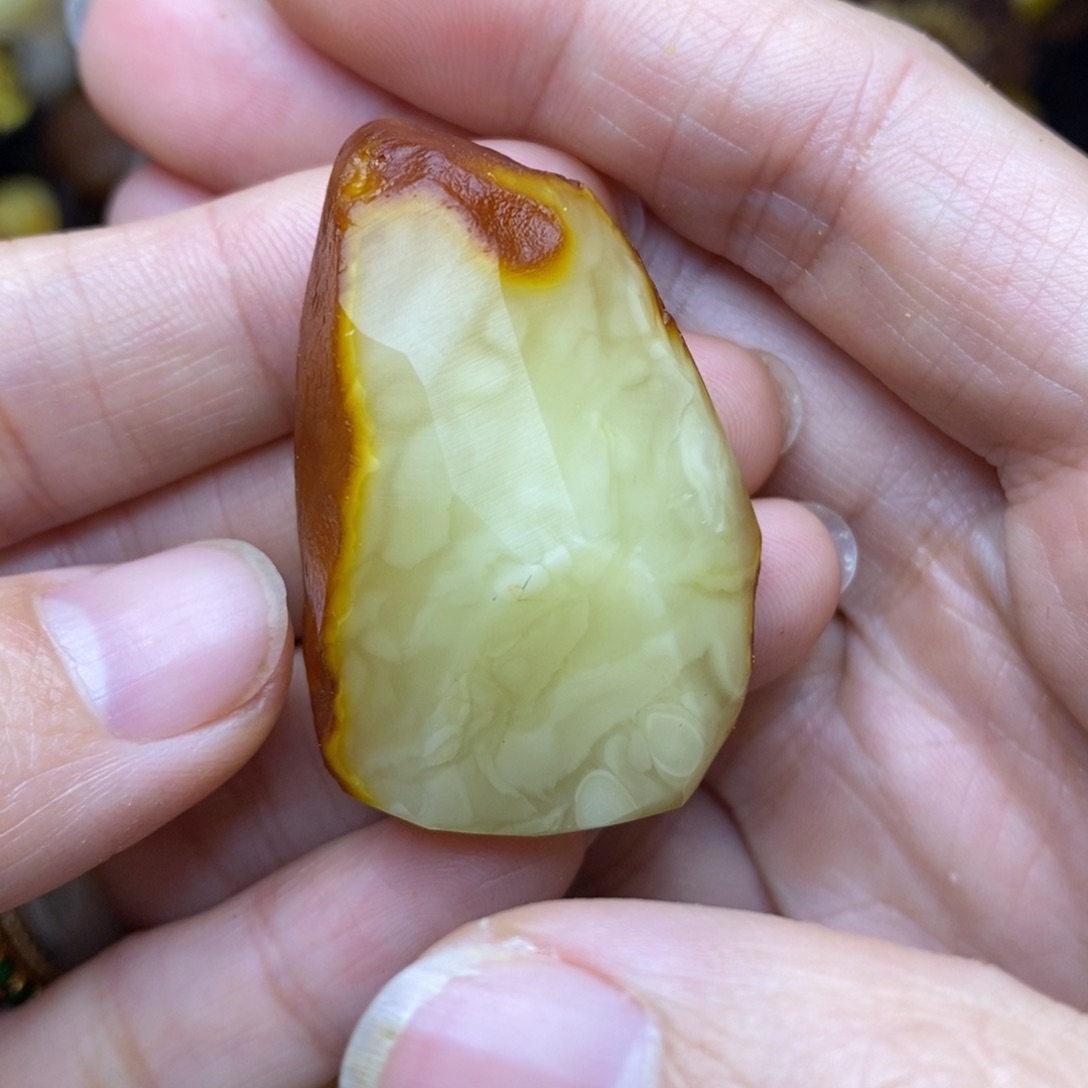 未镶嵌定制蜜蜡胖