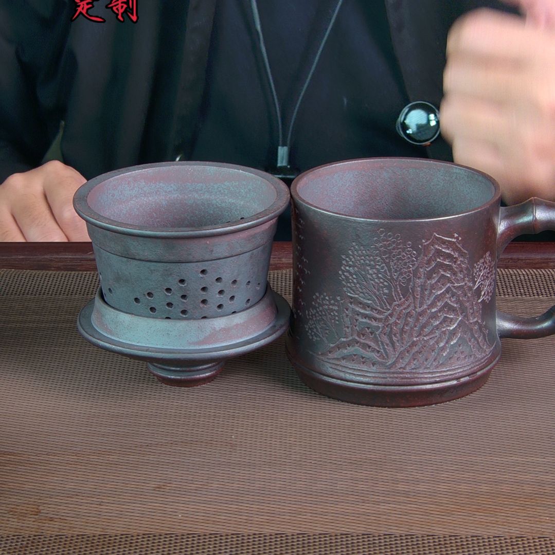 茶杯紫砂高档紫砂茶具套装