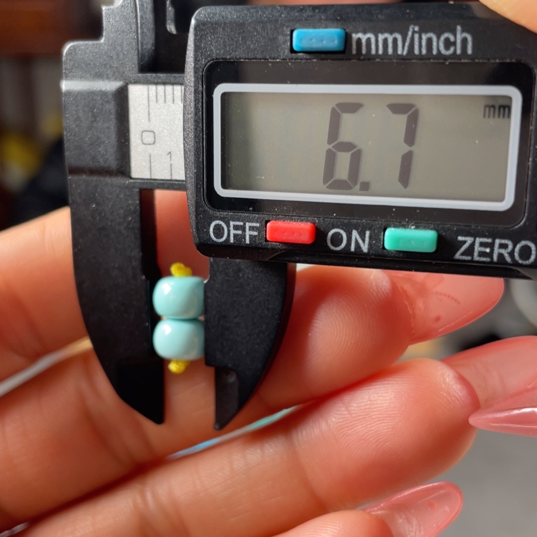 绿松石珠宝奇石18K金镶嵌