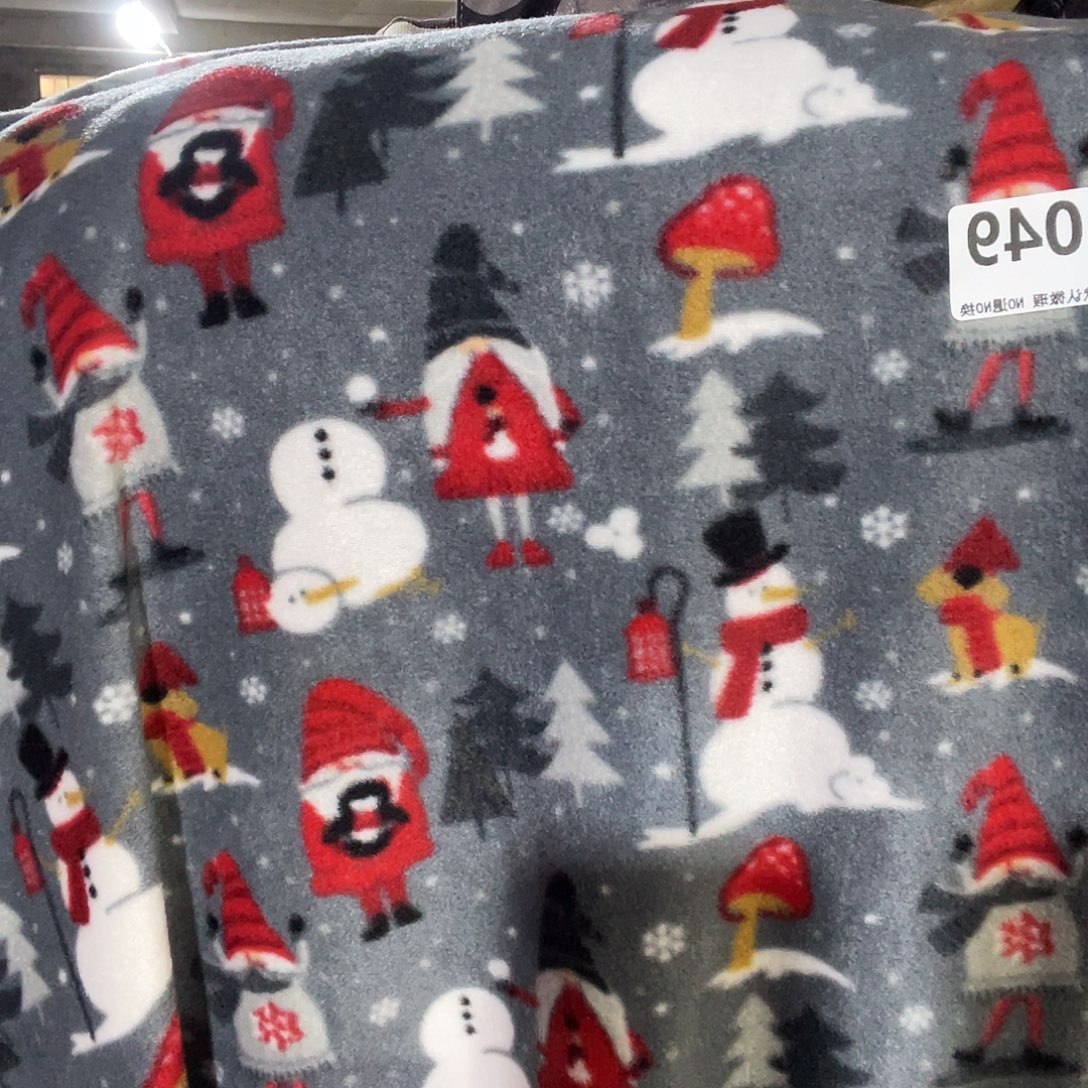 宽1.7米双面摇粒绒2米价049