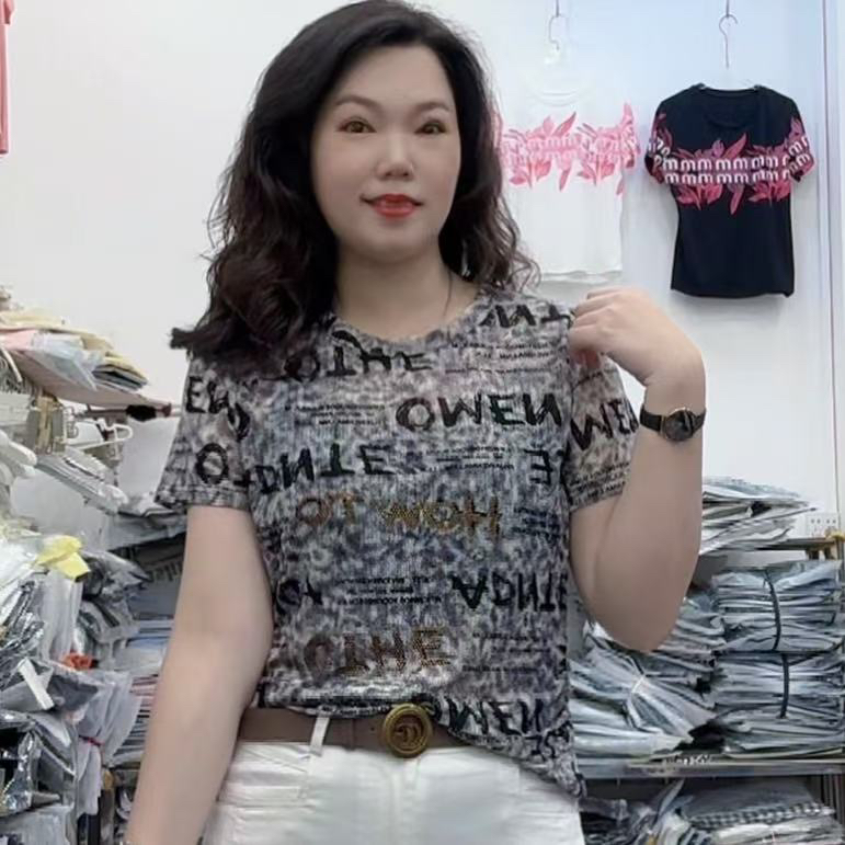 （芬芬家）新款时尚潮流气质修身显瘦上衣9090