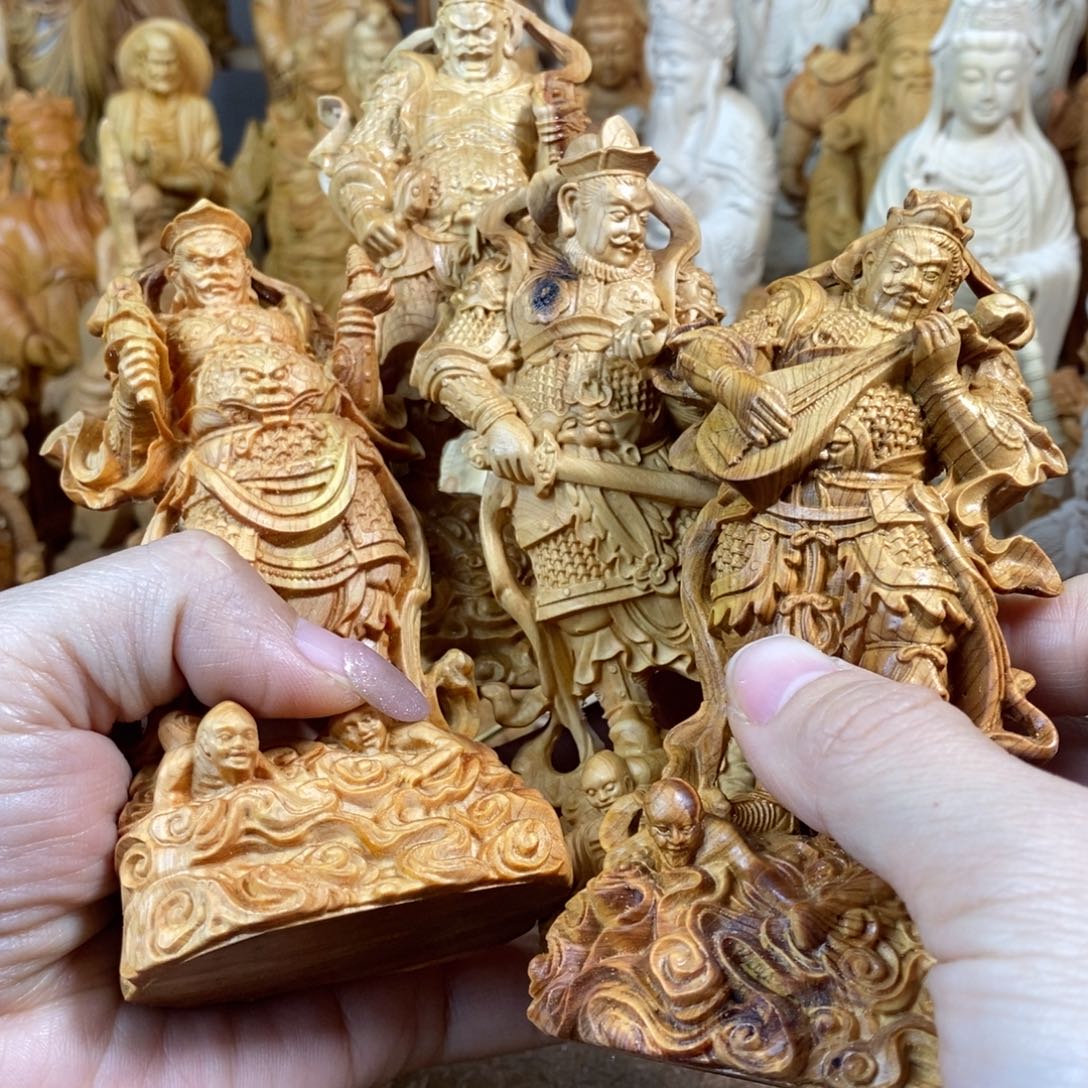 木崖柏12高四大天王微瑕