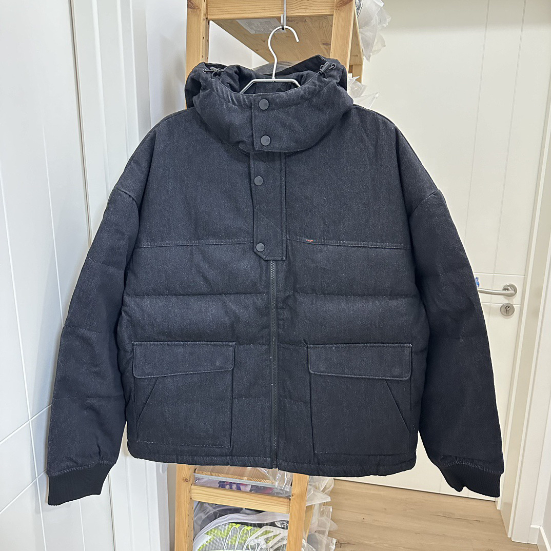 正品Lee 都市骑士系列男士羽绒外套 XL码 LMT003741100031
