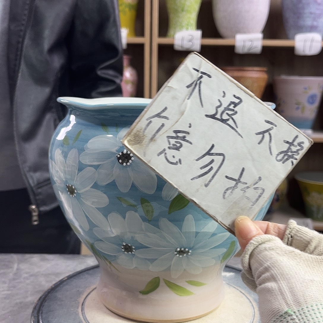 景德镇陶瓷花盆花盆