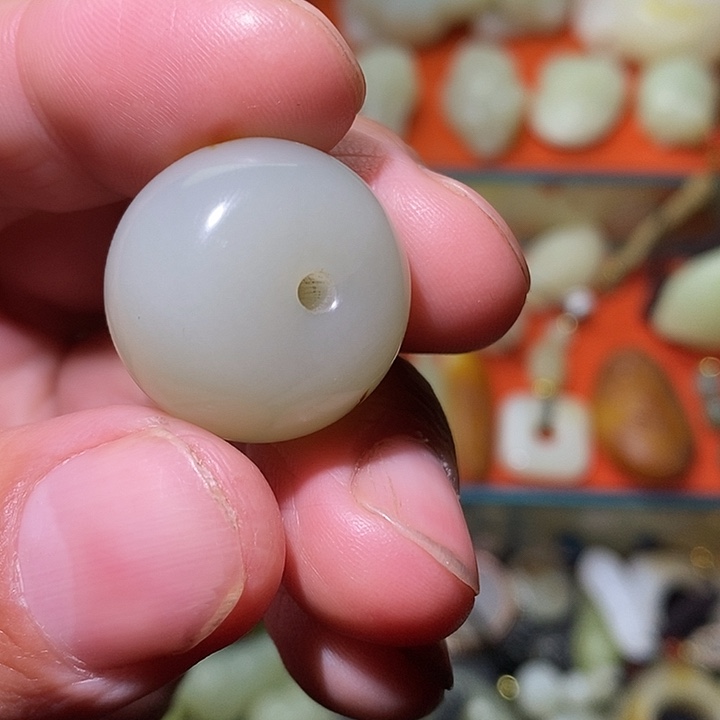 狂***心和田玉（糖玉）未镶嵌挂件