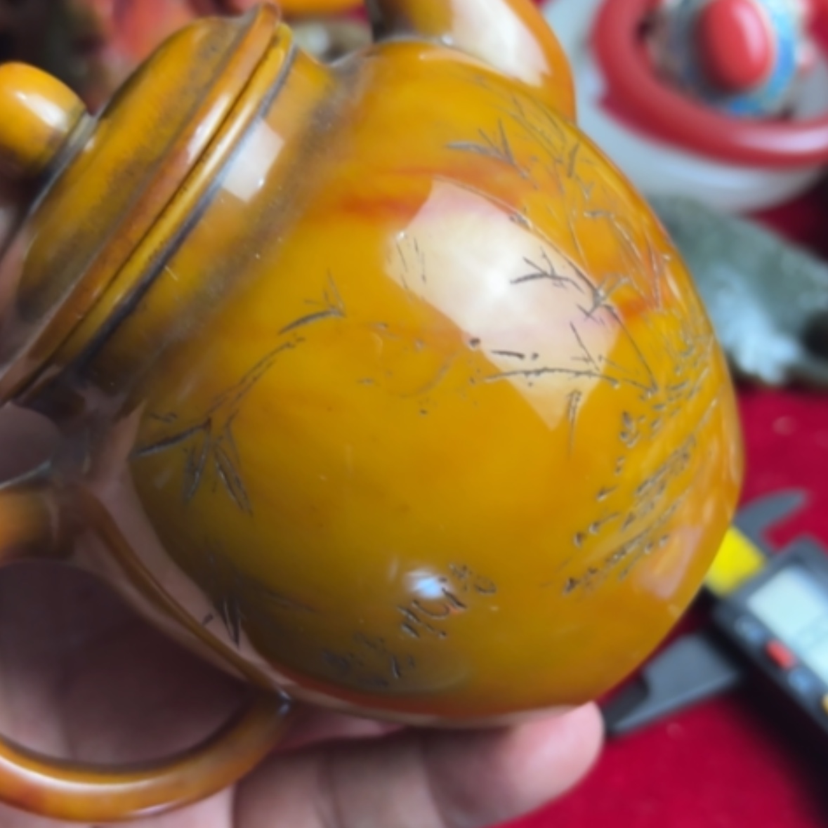 【闪购商品】紫金钵盂菩提把件