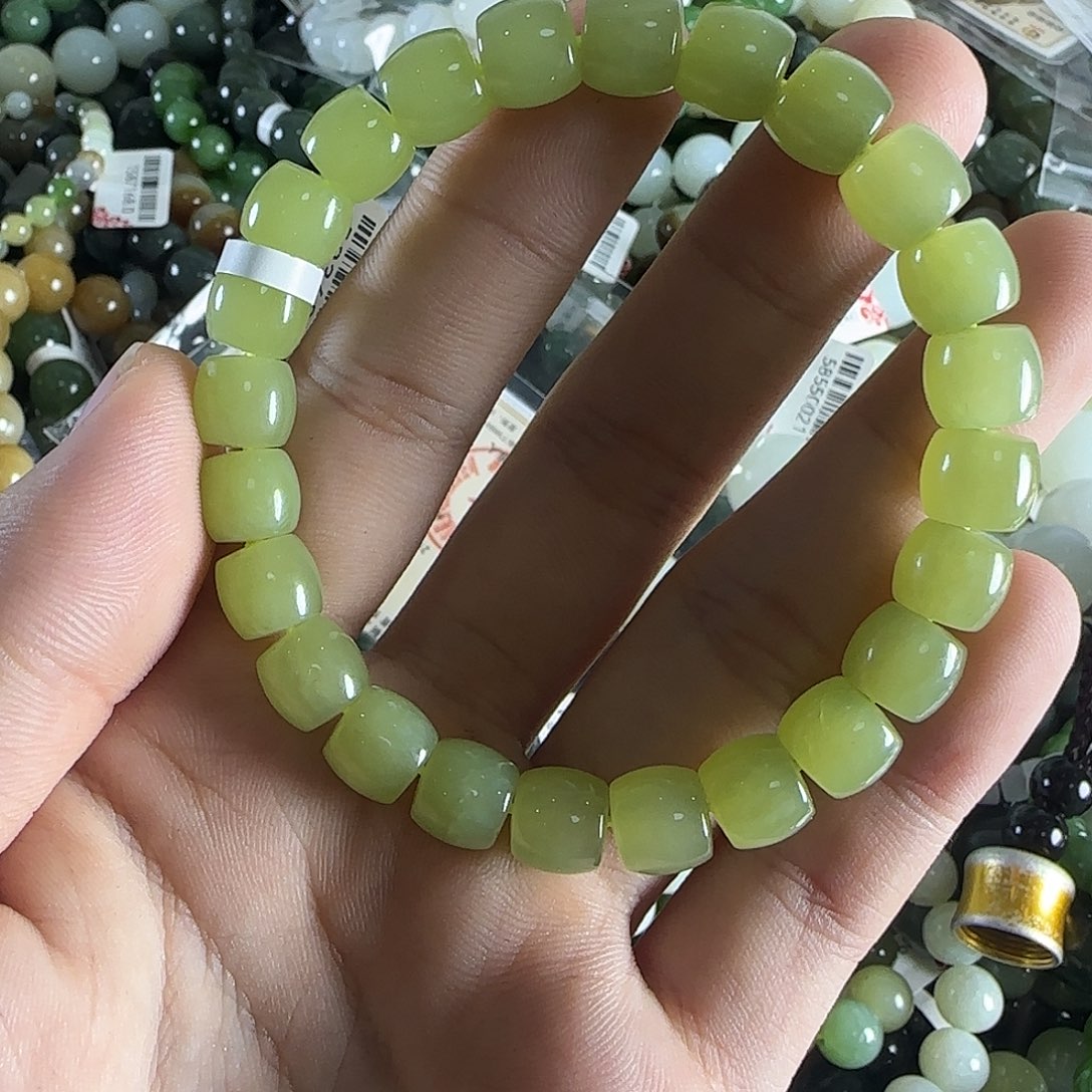 和田玉手链未镶嵌194