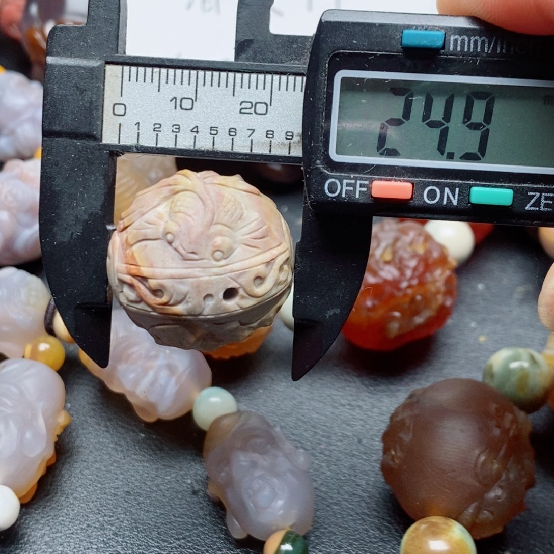 未镶嵌手串玛瑙/玉髓