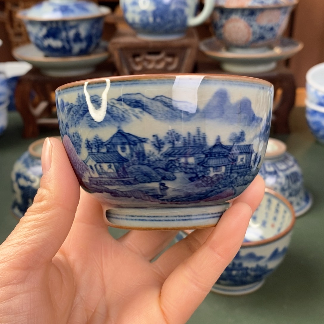 杯景德镇陶瓷手工手绘