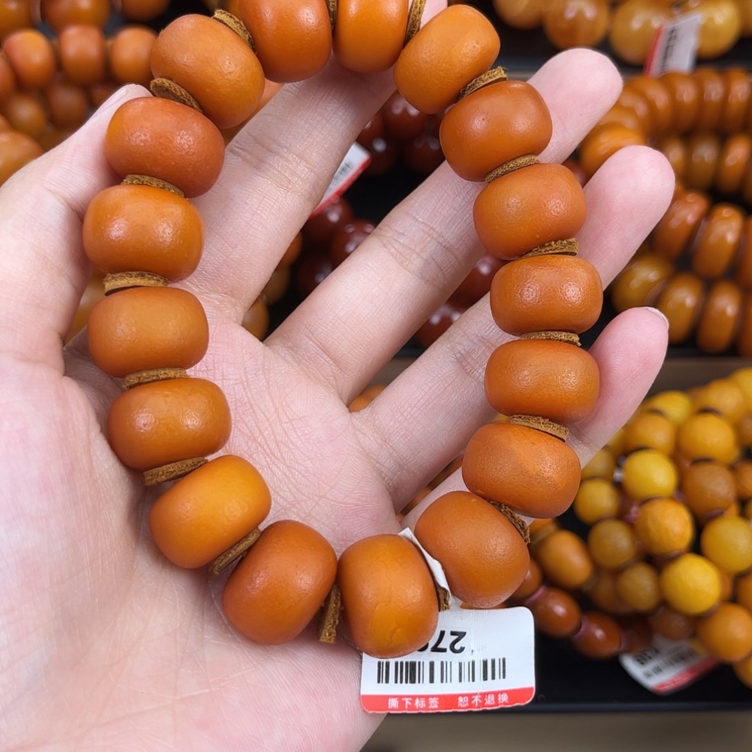 琥珀颈饰未镶嵌?****》蜜蜡