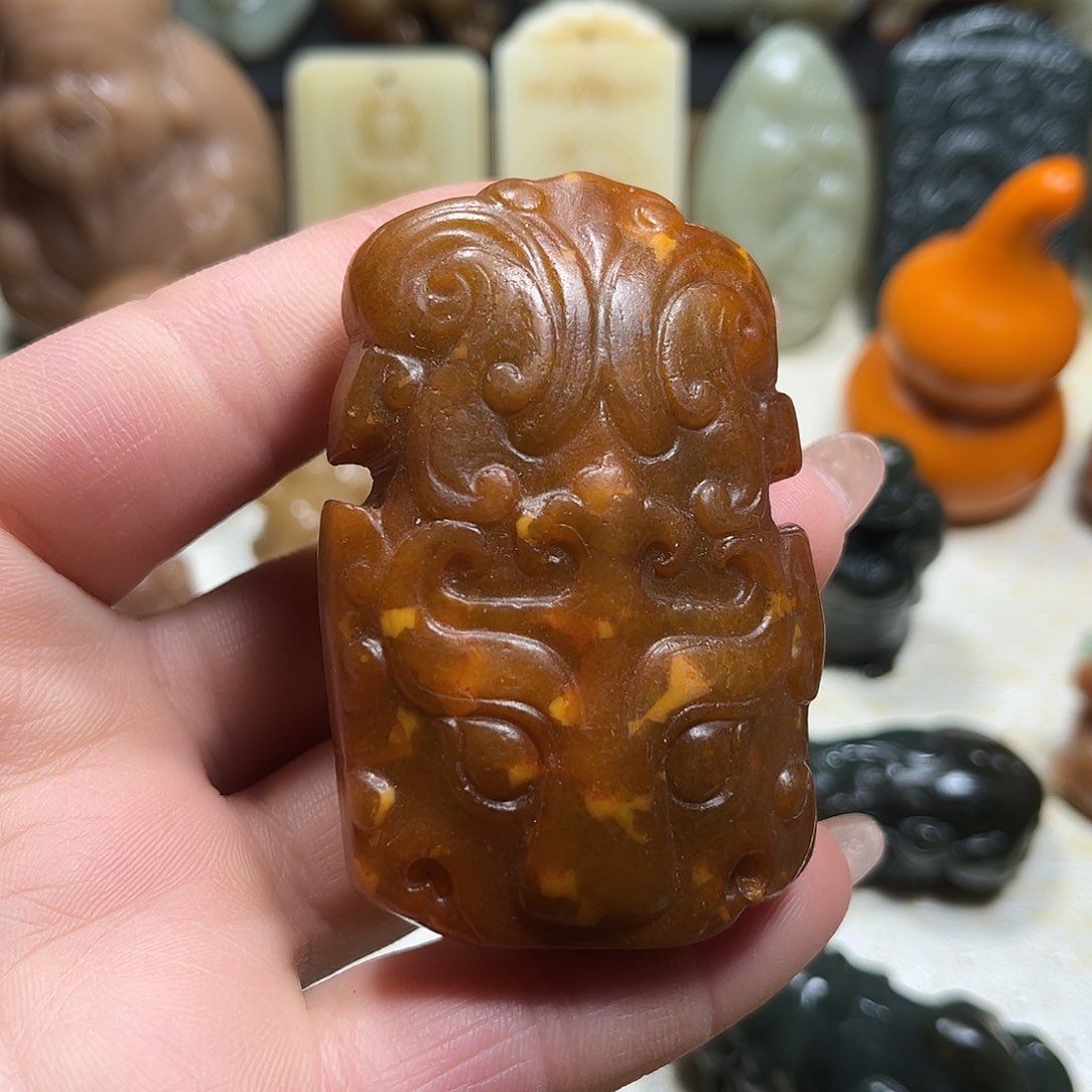 白玉菩提吊坠白玉菩提吊坠