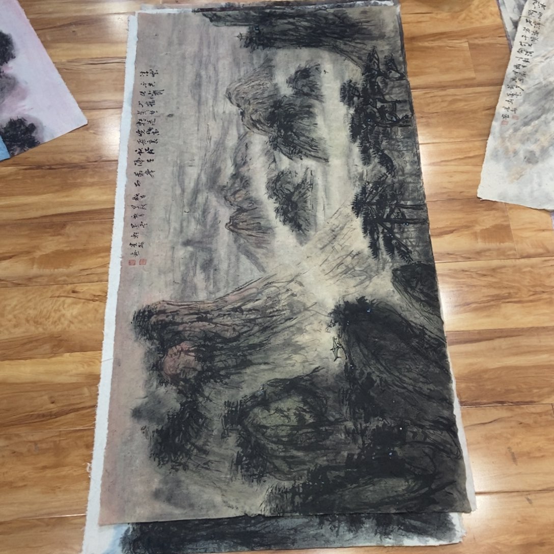 【闪购商品】国画宿***生墨鱼精品墨鱼精品