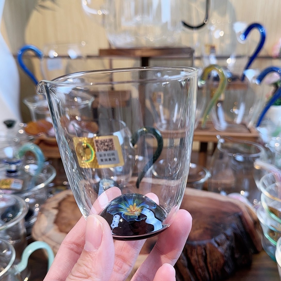 禾器天宇茶海公道杯青花珠