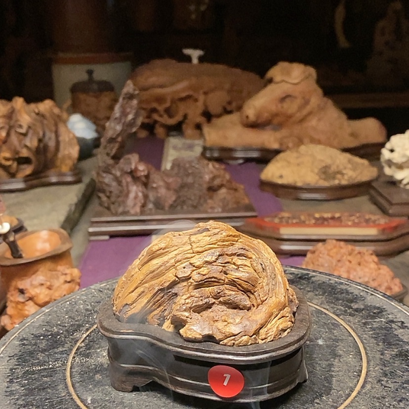 【闪购商品】1号风化胡杨木香炉