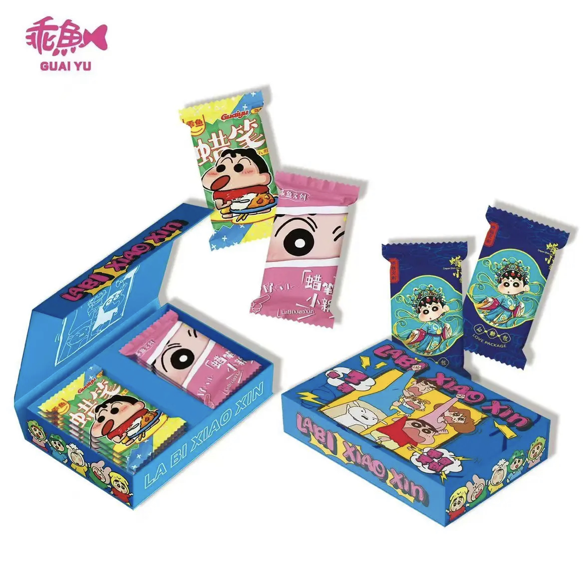 猪【宠粉】【乖鱼文创】蜡笔小新第三弹 国卡二创 收藏卡牌盲盒 代拆 