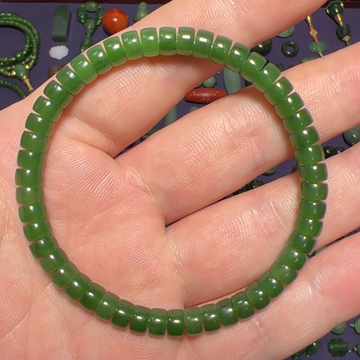 和田玉（碧玉）未镶嵌颈饰