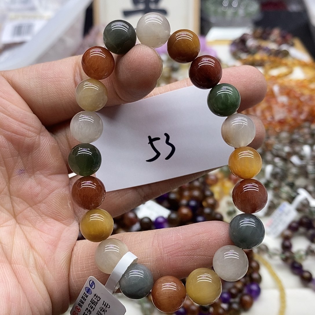 水晶手链未镶嵌天然