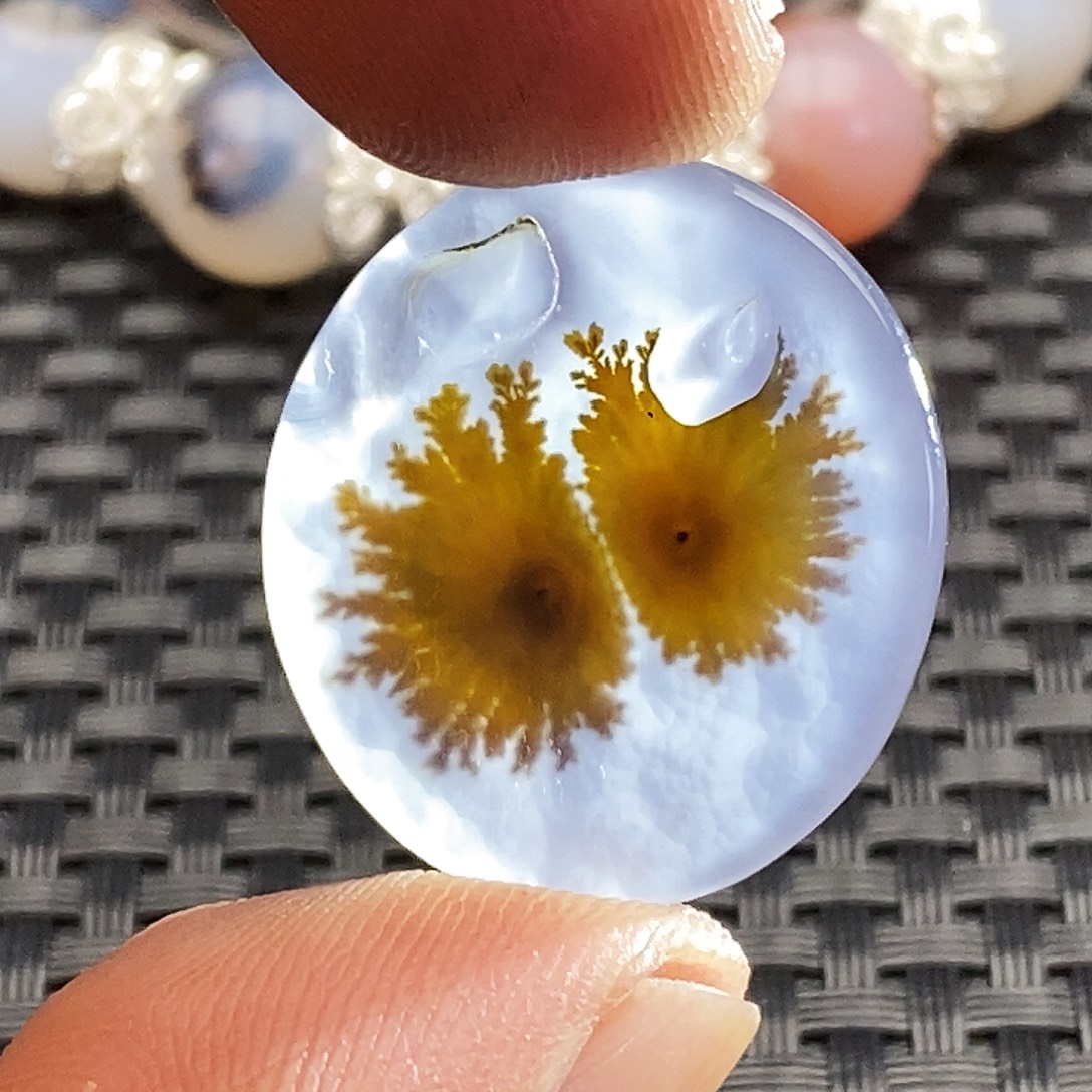 胖***m玛瑙/玉髓未镶嵌吊坠(不含链)