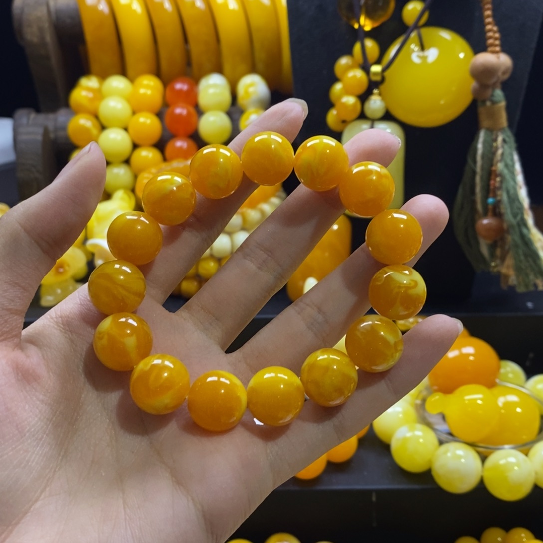 越***好非金属全品无暇老料手串14