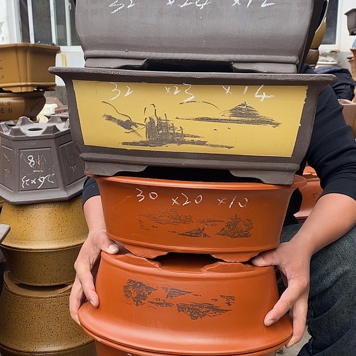 紫砂花盆宜兴紫砂