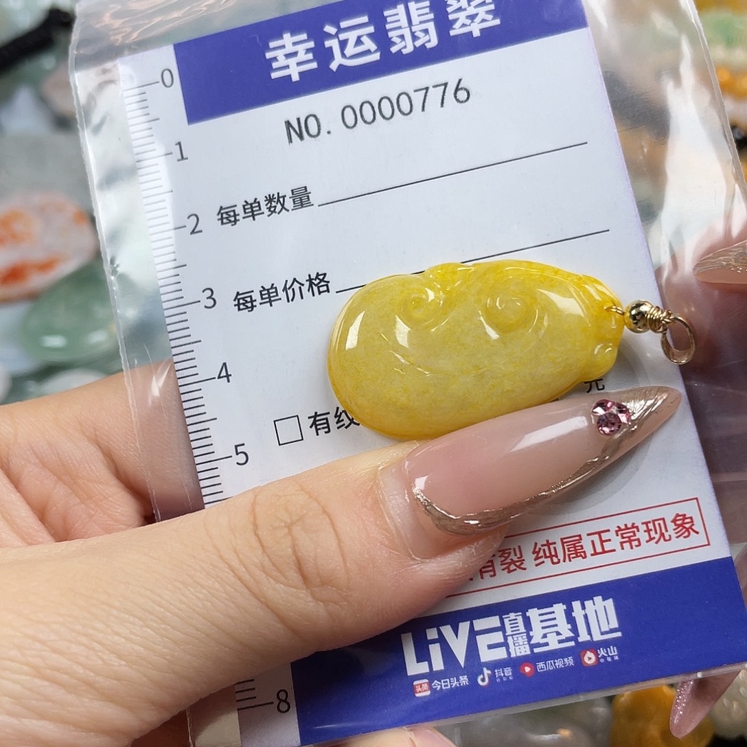 翡翠未镶嵌颈饰hhh
