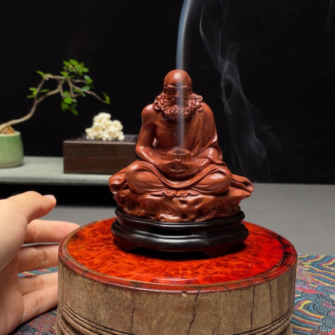 吃***哥荔枝木荔枝木达摩香炉