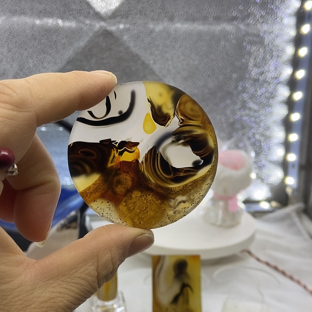 定制玛瑙巴玉玛瑙象形花牌不退不换