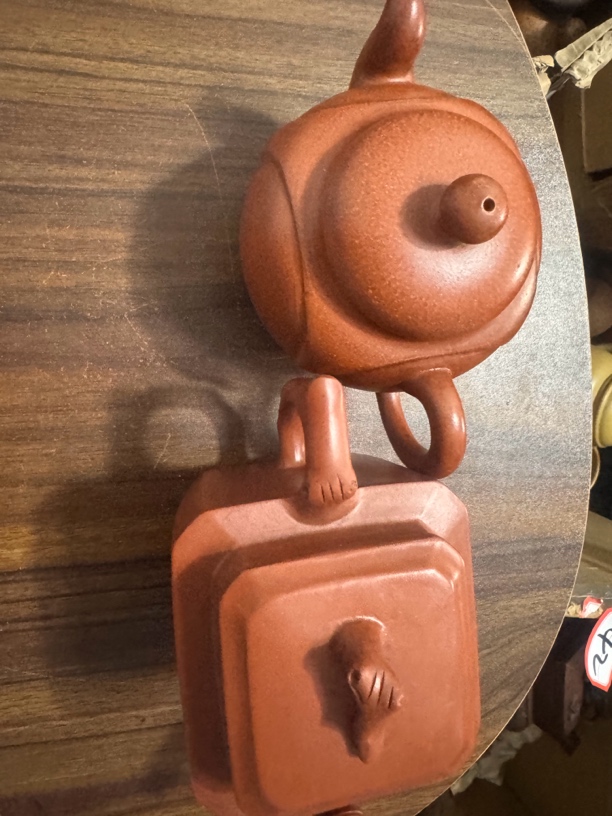 宜兴紫砂壶鼎盛四方原矿紫泥功夫茶壶茶具2个壶