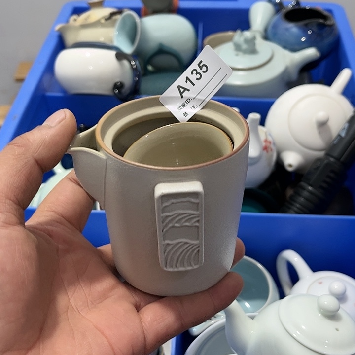 茶具默认微瑕瓷器、茶具、壶、摆件，介意勿拍 