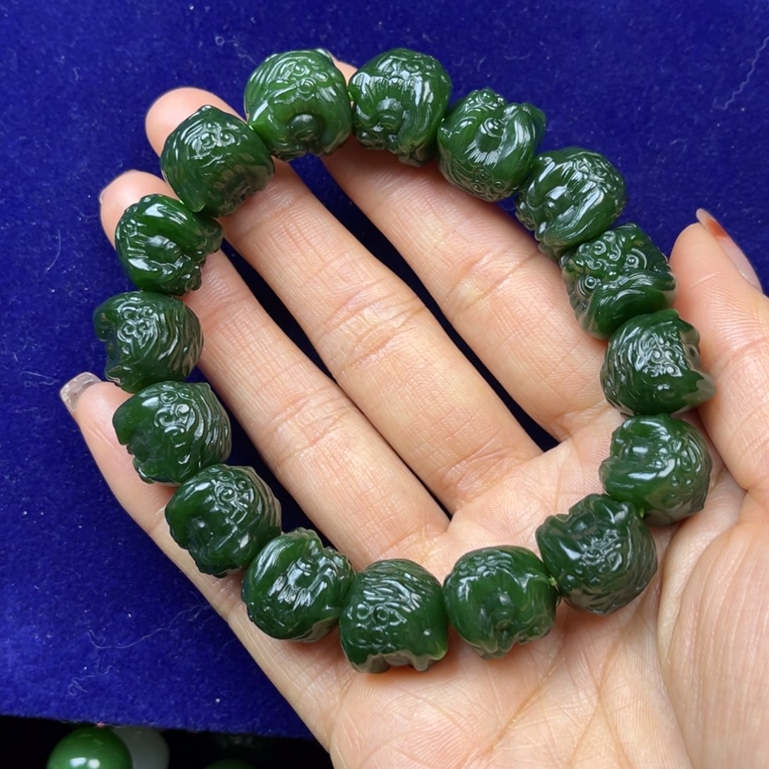 未镶嵌手串和田玉