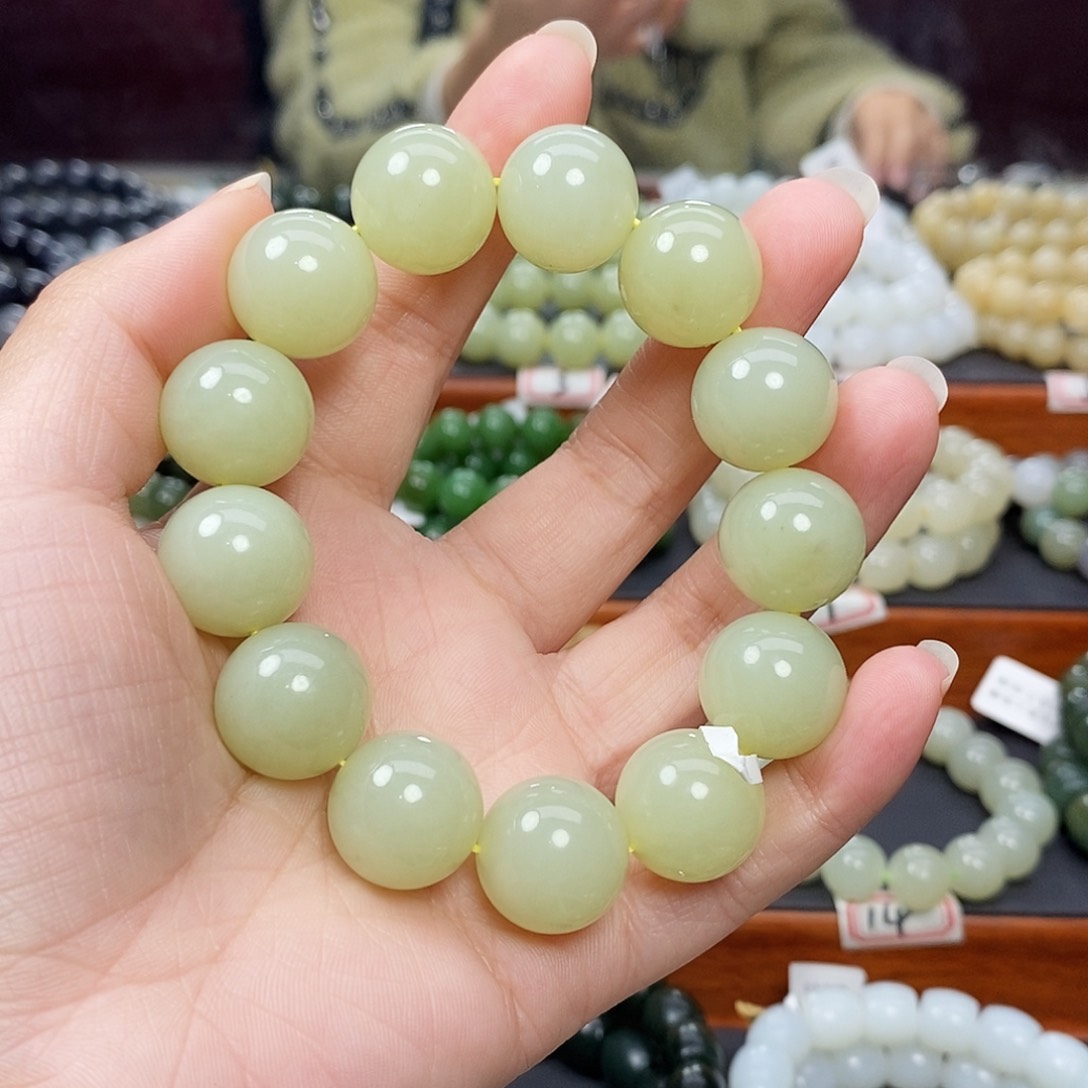 和田玉手链未镶嵌