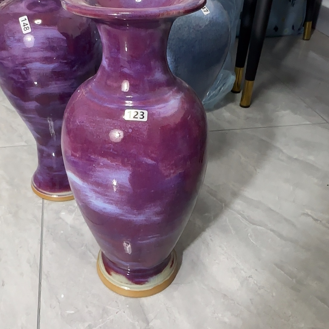 摆件陶郑家钧窑摆件