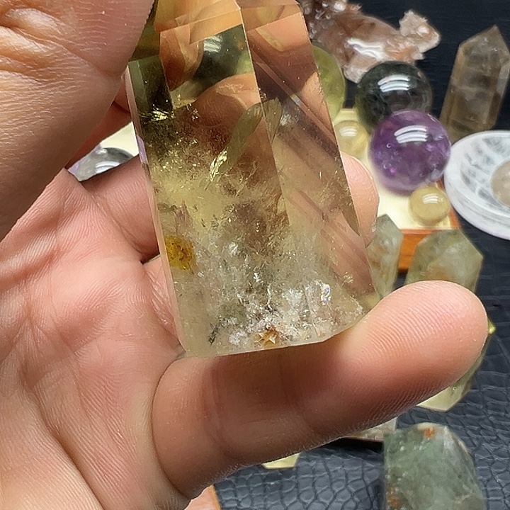 石***）珠宝半成品未镶嵌水晶164