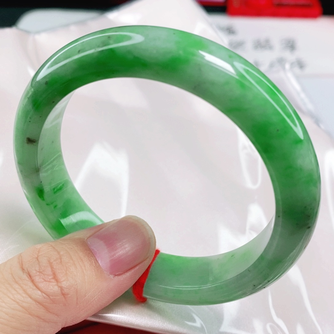 未镶嵌手镯翡翠56.3圈口