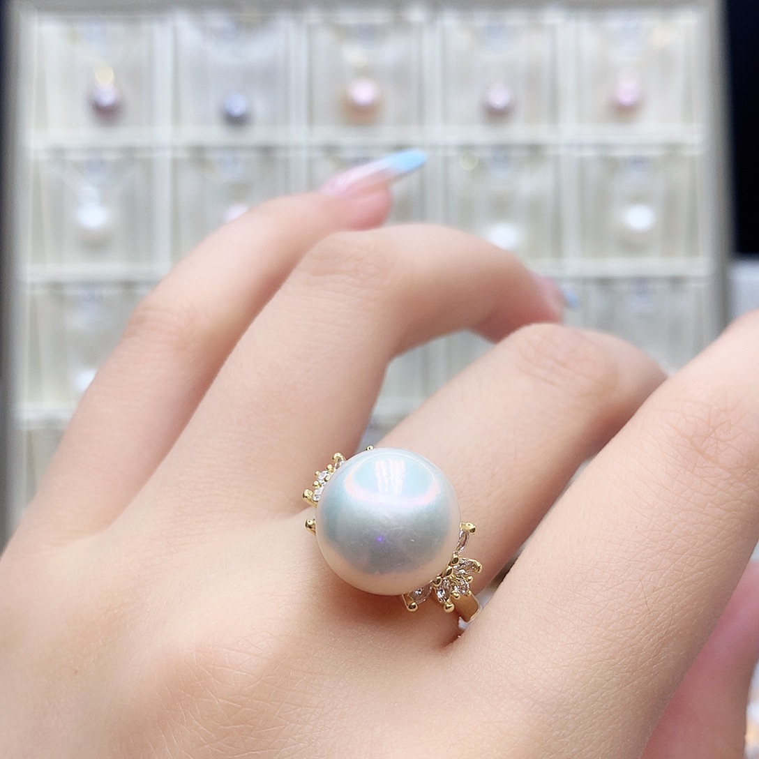 淡水珍珠合金颈饰