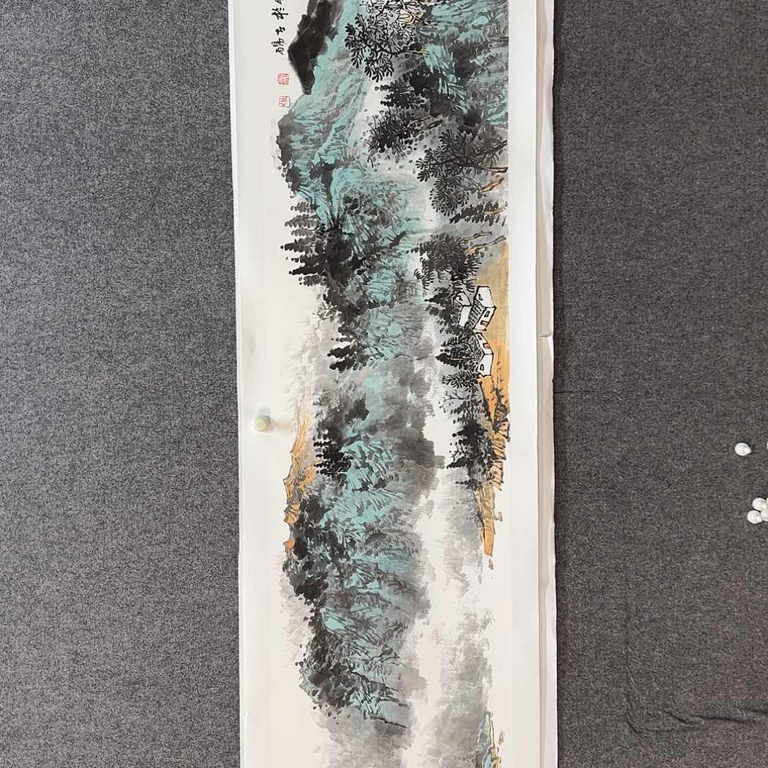 国画杜浩老师手绘作品