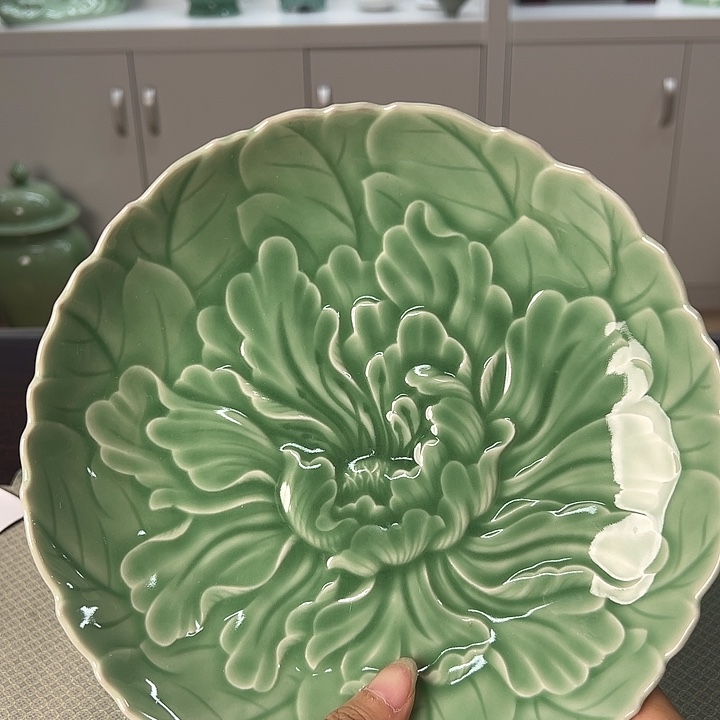 龙泉云间青瓷小米茶器