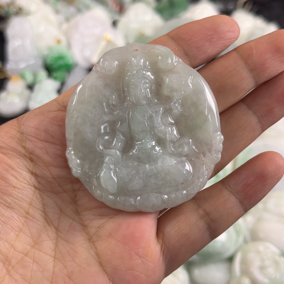 吊坠(不含链)未镶嵌翡翠