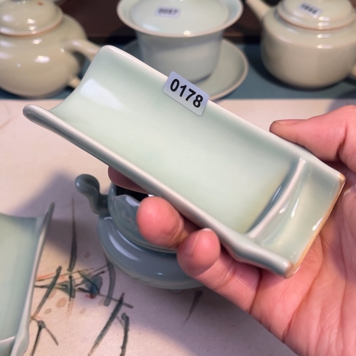 杯子瓷0178 青鸾汝瓷汝州发货