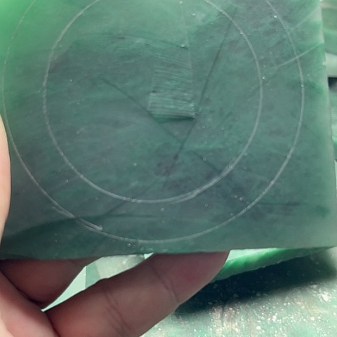 定制石英质玉曹*大非洲翠手镯定制