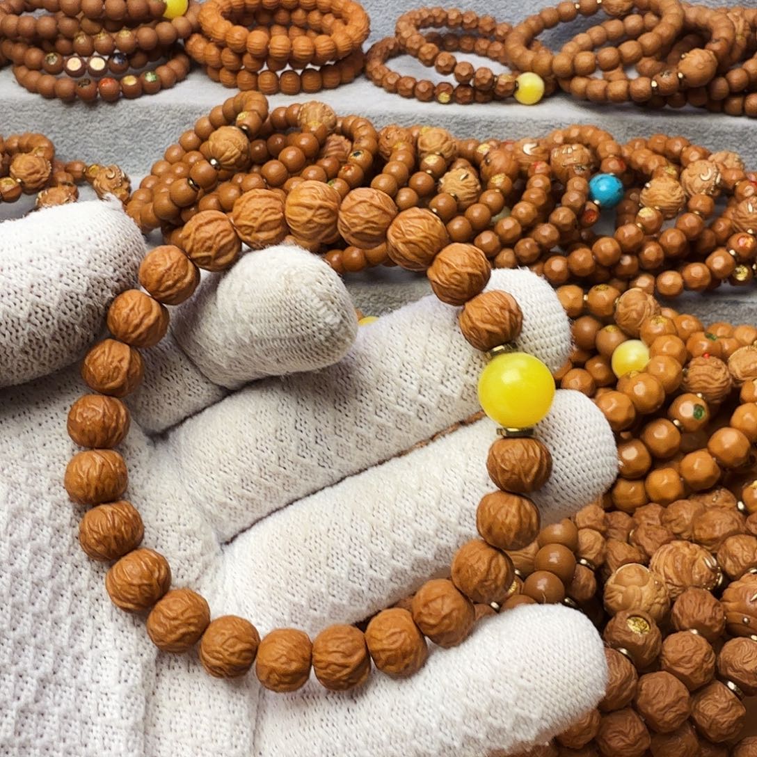 猴头核桃手串小毒液加腊加小恶魔