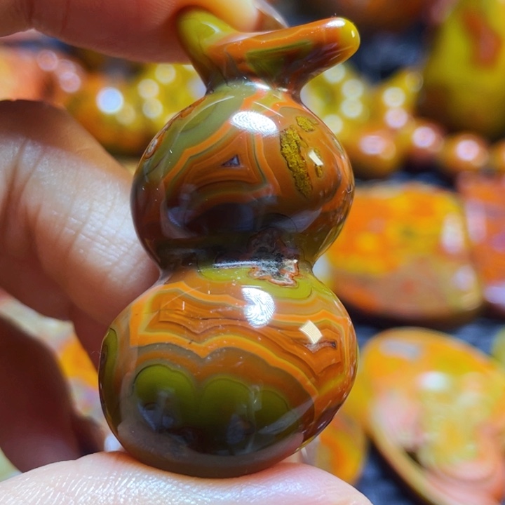 未镶嵌战国红吊坠玛瑙/玉髓