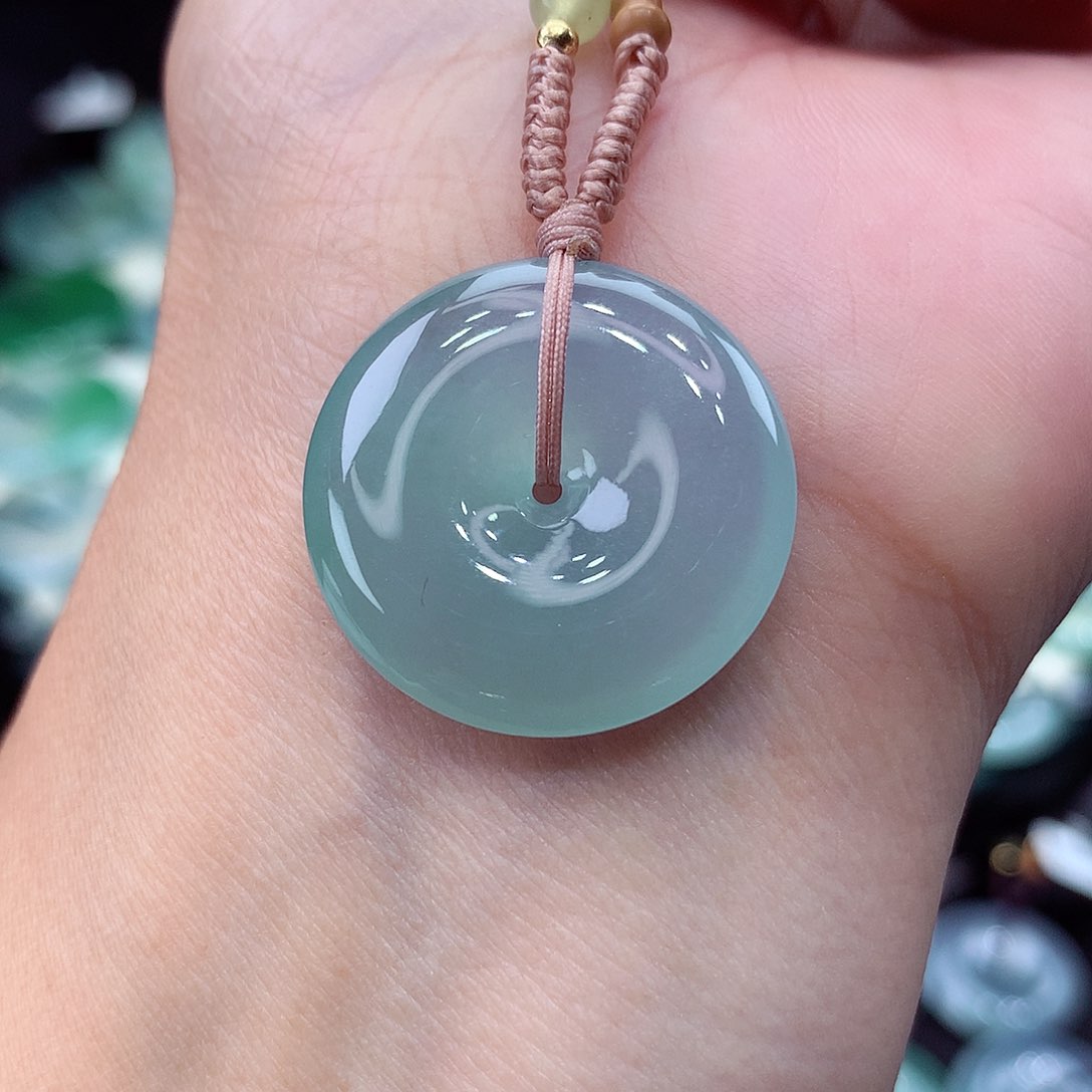 颈饰未镶嵌翡翠编号16尺寸24.5-5.5