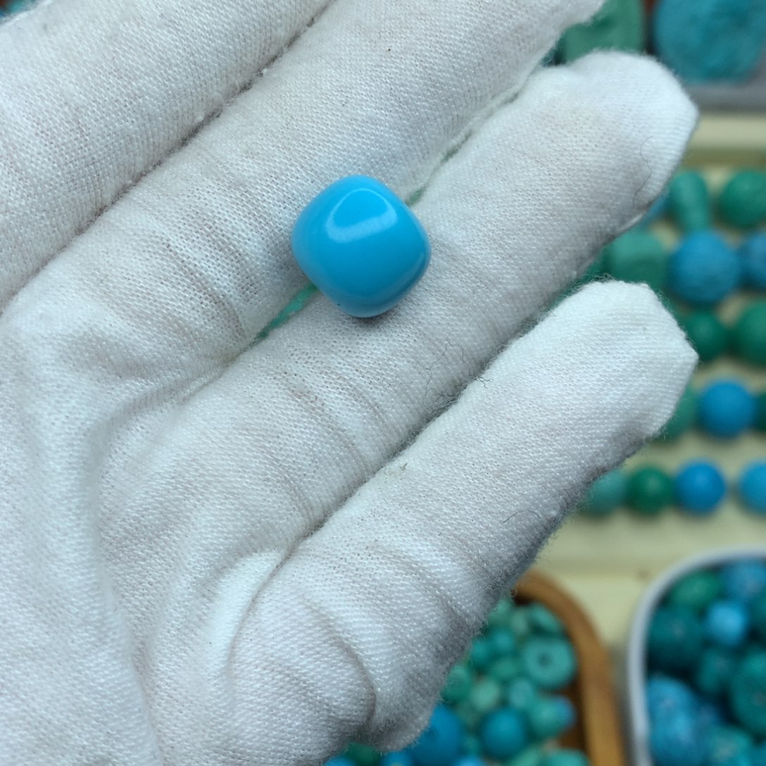 高瓷高蓝老型珠尺寸12