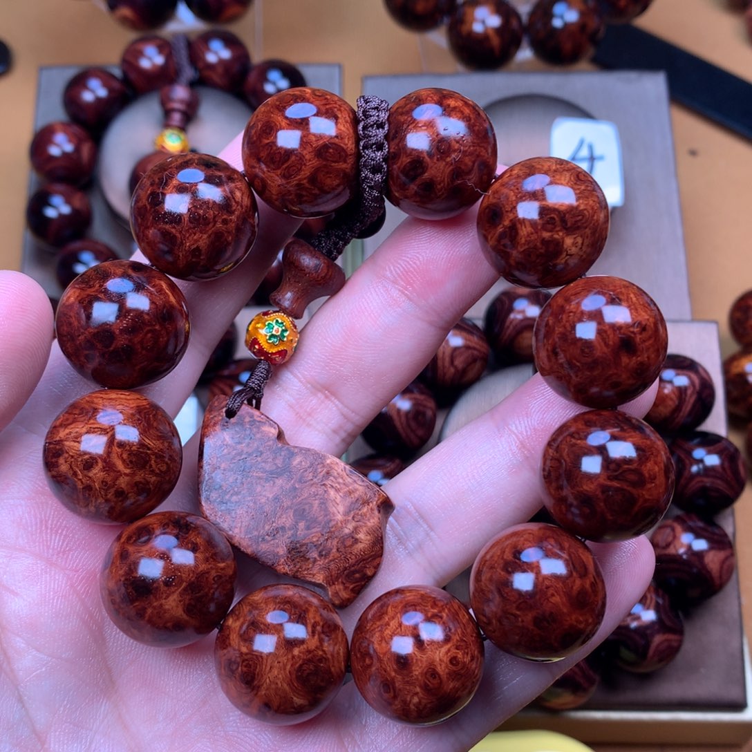 黄花梨/降香黄檀黄花梨手串2.0