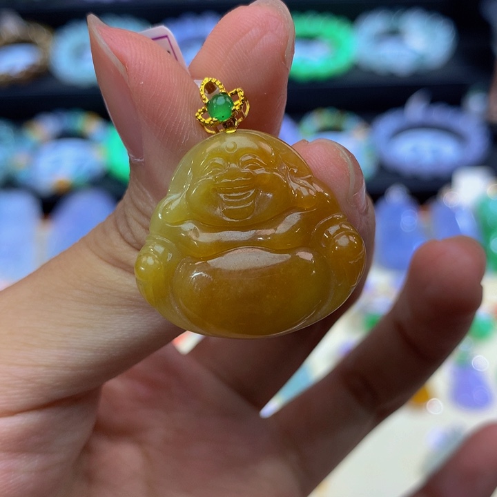 18K金镶嵌手链翡翠翡翠