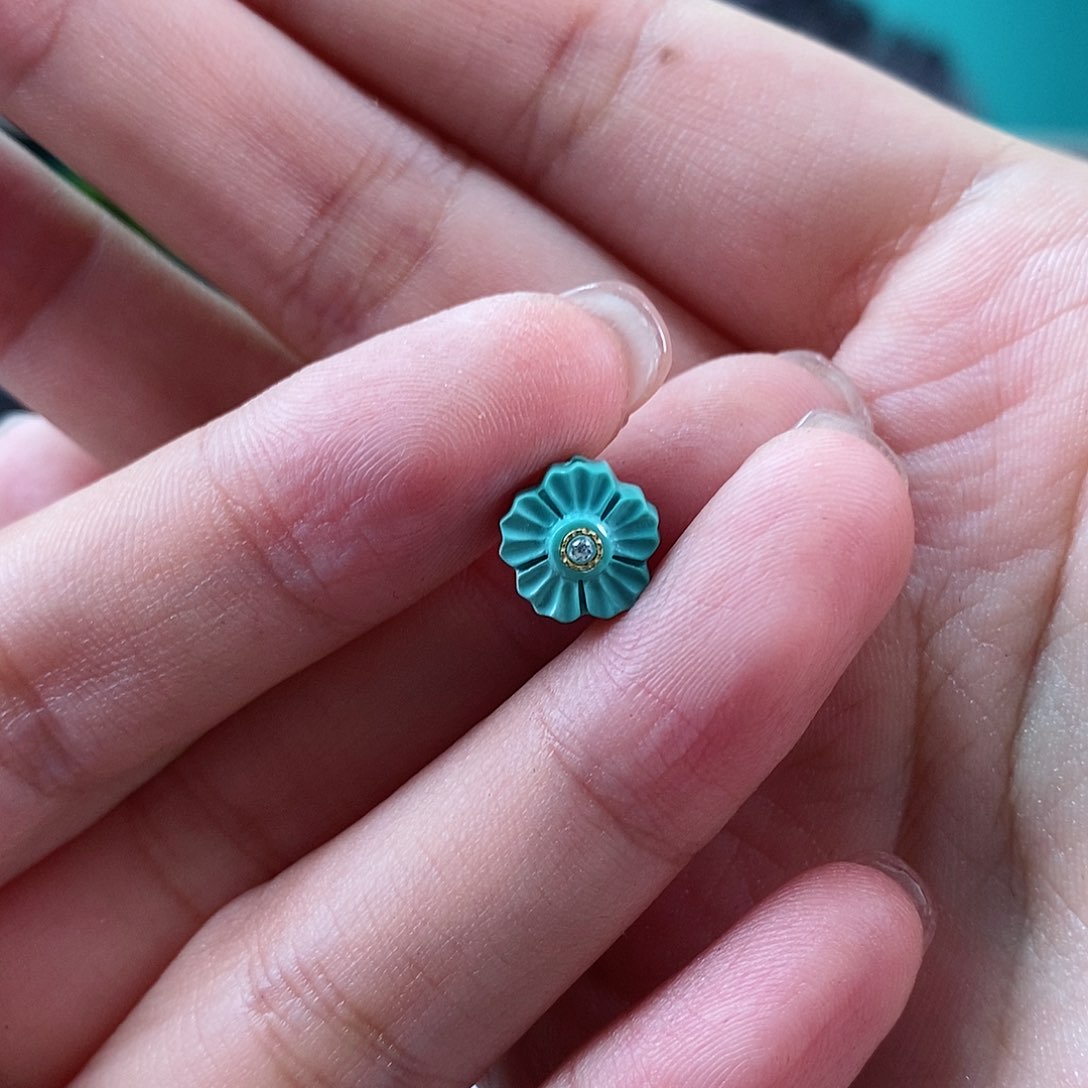 绿松石珠宝奇石未镶嵌