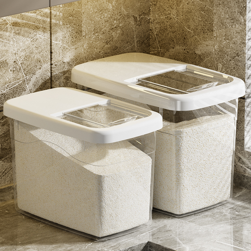 家用米桶防虫防潮密封米箱储存罐五谷杂粮大米缸猫粮收纳盒装米桶